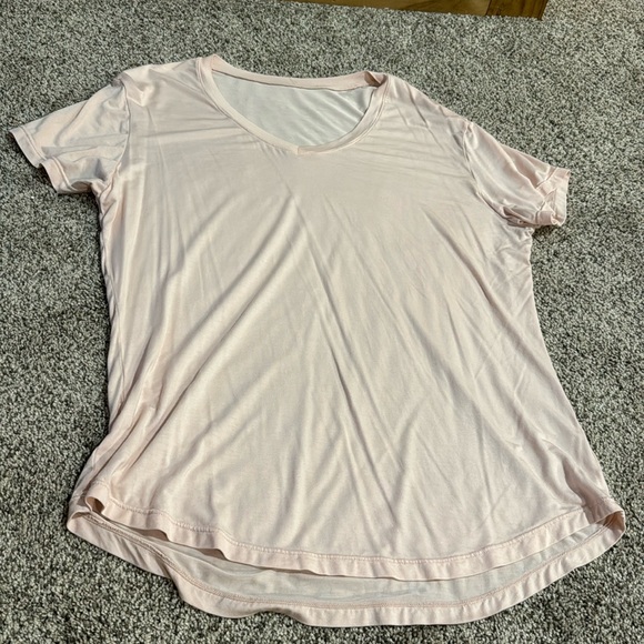 Zyia Large Pink Tee - Picture 1 of 3